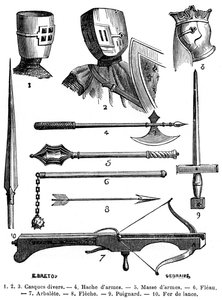 Armures et armes du 13e siècle 1882-1884 - Unbekannt