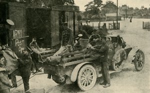 Bureau de poste militaire, Première Guerre mondiale