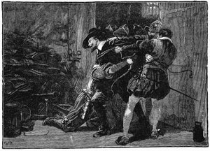 Arrestation de Guy Fawkes dans les caves du Parlement, 1605 - Unbekannt