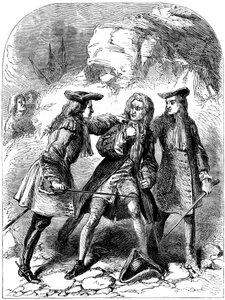 Arrestation de Sir John Fenwick, 1696 fin 19ème siècle