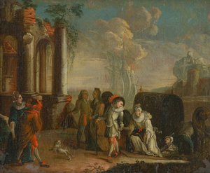 Arrivée de la gondole