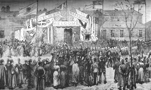 Arrivée des Royal Marines à Chatham, vers 1882-85 - Unbekannt
