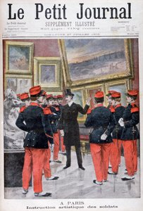 Instruction artistique des soldats français au Salon, Paris, 1902 - Unbekannt