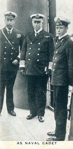 En tant que cadet naval, 1912, 1937 - Unbekannt