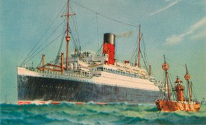 Ascania, Cunard White Star, années 1920 - Unbekannt