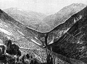 Ascension de la Cumbre, Chili, 1895