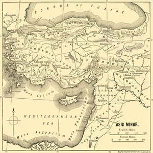 Asie Mineure - Carte, 1890 - Unbekannt