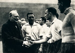 Football association à Wembley - Angleterre contre Écosse, 4 octobre 1941 - Unbekannt