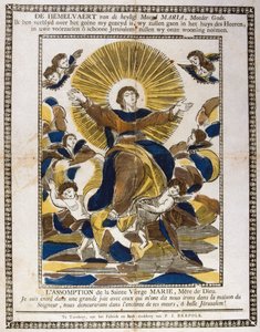 Assomption de la Vierge Marie, 19ème siècle - Unbekannt