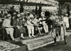 À Suva, Fidji. Présentation d