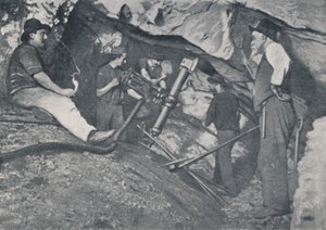 Au travail dans une mine d