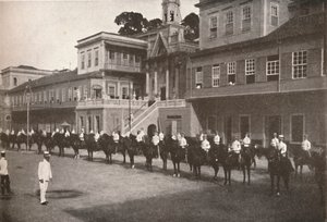 Au quartier général de la police militaire, 1914 - Unbekannt