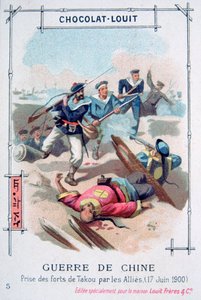 Attaque des forts de Taku par les Alliés, Rébellion des Boxers, Chine, 17 juin 1900 - Unbekannt