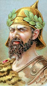 Attila vers 406-453 Roi des Huns à partir de 434, XIXe siècle