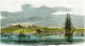 Auckland, Nouvelle-Zélande, vers 1880