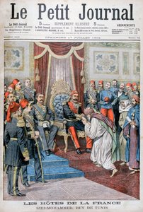 Audience avec Muhammad IV al-Hadi, le Bey de Tunis, 1904