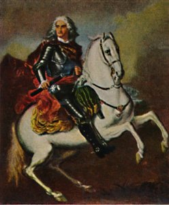 August der Starke 1670-1733 - Peinture de Silvestre, 1934