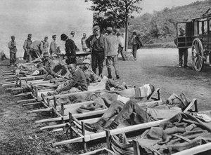 Soldats autrichiens en route vers l