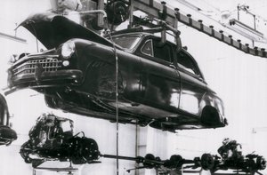 Industrie automobile de la marque espagnole Seat à Barcelone, 02/06/1953 - Unbekannt