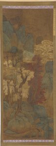 Feuillage automnal dans une gorge de montagne, dynastie Ming, 1368-1644 - Unbekannt