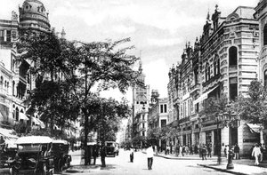 Avenida Rio Branco, Rio de Janeiro, Brésil, vers 1920s - Unbekannt
