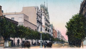 Avenida de Mayo, Buenos Aires, Argentine, début 20ème siècle - Unbekannt