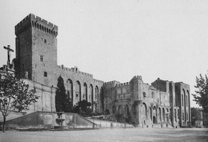 Avignon - Palais des Papes, vers 1925