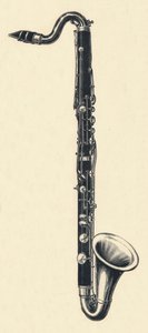Clarinette basse en si bémol, 1895 - Unbekannt