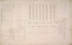 Moteurs de Babbage, vue latérale du moteur différentiel n° 2 - Unbekannt