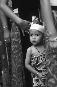 Enfant Bali Aga (photo N&B) - Unbekannt