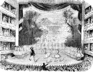 Représentation de ballet au Her Majesty