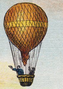 Ballon. Gravure dans « Alphabet de ma petite fille ». Bernardin-Bechet et Fils, libraires-éditeurs, Paris, vers 1895. Album incassable sur toile. Bibliothèque des Bébés. 12 pages. Album contenant une méthode de lecture et un abécédaire illustré - Unbekannt