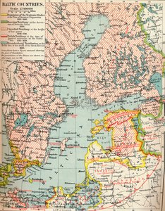 Pays baltes, vers 1907 - Unbekannt