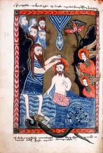 Baptême de Jésus par Jean-Baptiste, de l