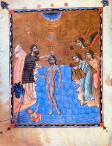Baptême de Jésus par Saint Jean-Baptiste