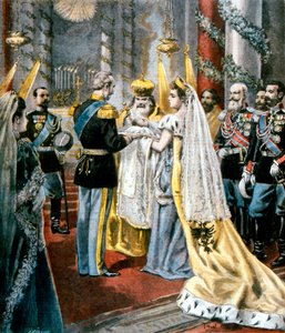 Baptême de la grande-duchesse Tatiana, fille de Nicolas II de Russie, 1897