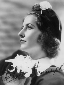 Barbara Stanwyck 1907-1990, actrice américaine, vers 1930 - Unbekannt