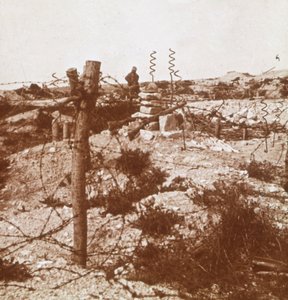Fil de fer barbelé, Craonne, nord de la France, vers 1914-1918 - Unbekannt