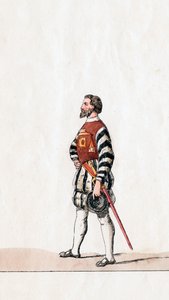 Baron, conception de costume pour la pièce de Shakespeare, Henry VIII - Unbekannt