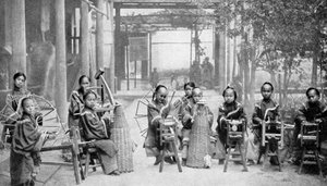 Fabricants de paniers, Hong Kong, 1922