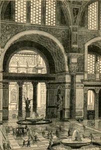 Thermes de Caracalla restaurés, 1890