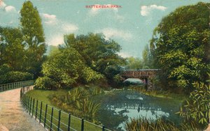 Parc de Battersea, vers 1909