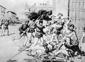 Bataille de Cardenas, 1850, années 1920