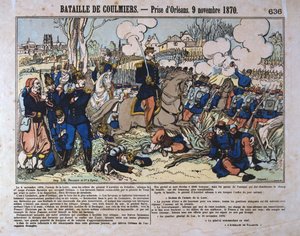 Bataille de Coulmiers, Guerre franco-prussienne, 9 novembre 1870 - Unbekannt