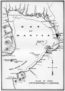 Bataille de la baie de Manille, Philippines, Guerre hispano-américaine, 1898 - Unbekannt