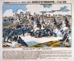 Bataille de Reichshoffen, guerre franco-prussienne, 6 août 1870 - Unbekannt