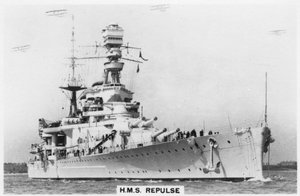 Croiseur de bataille HMS Repulse, 1937 - Unbekannt