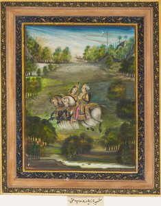 Baz Bahadur et Rupmati, vers 1820 - Unbekannt