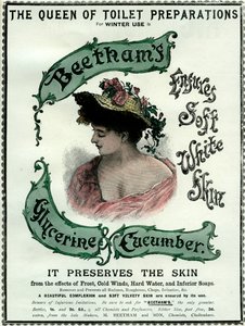 Crème de glycérine et de concombre de Beetham, XIXe siècle - Unbekannt