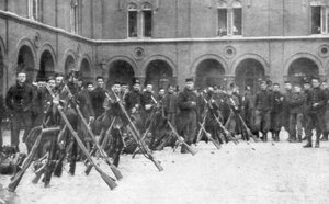Soldats belges de la 9ème Brigade Mixte, Bataille de Liège, Belgique, 5-16 août 1914 - Unbekannt